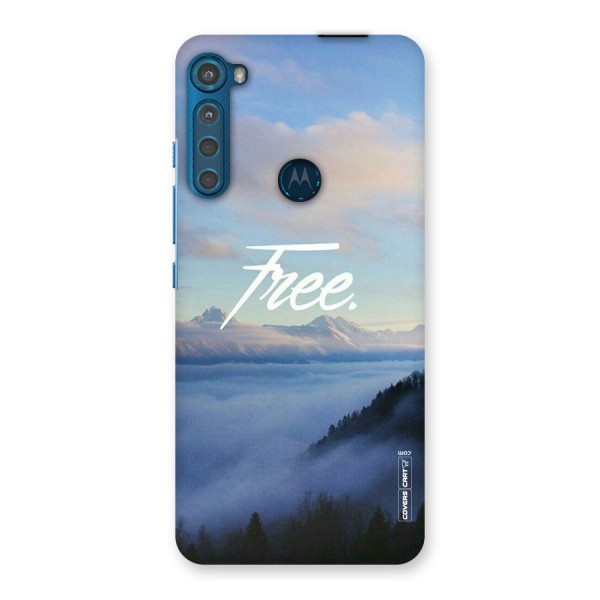 Cloudy Free Back Case for Motorola One Fusion Plus