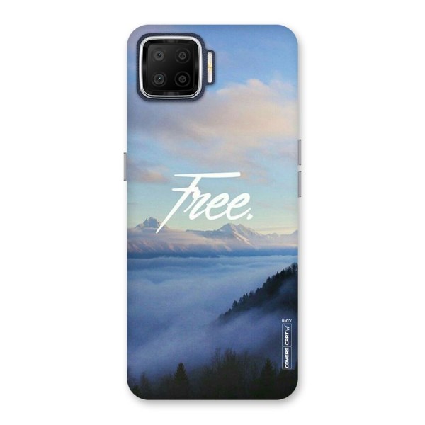 Cloudy Free Back Case for Oppo F17