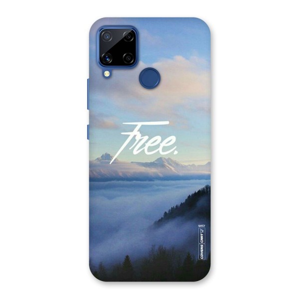 Cloudy Free Back Case for Realme Narzo 30A