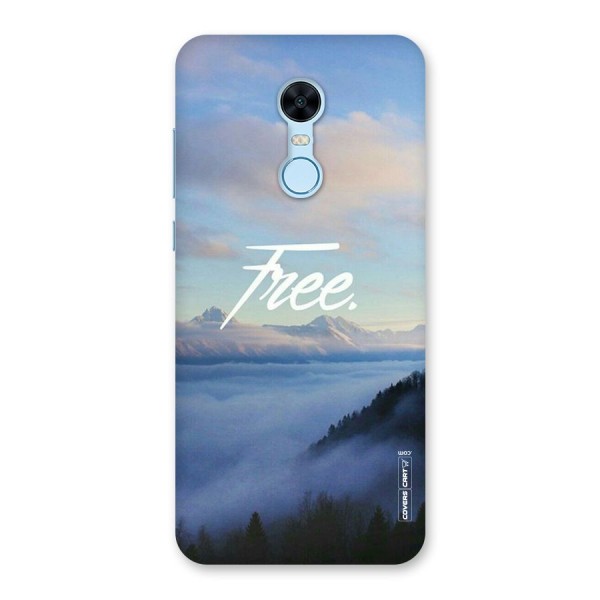 Cloudy Free Back Case for Redmi Note 5