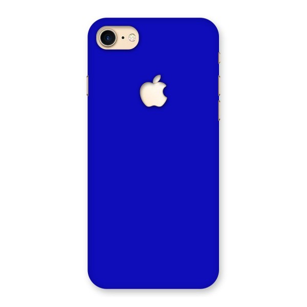 Cobalt Blue Back Case for iPhone 7 Apple Cut