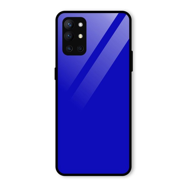 Cobalt Blue Glass Back Case for OnePlus 9R