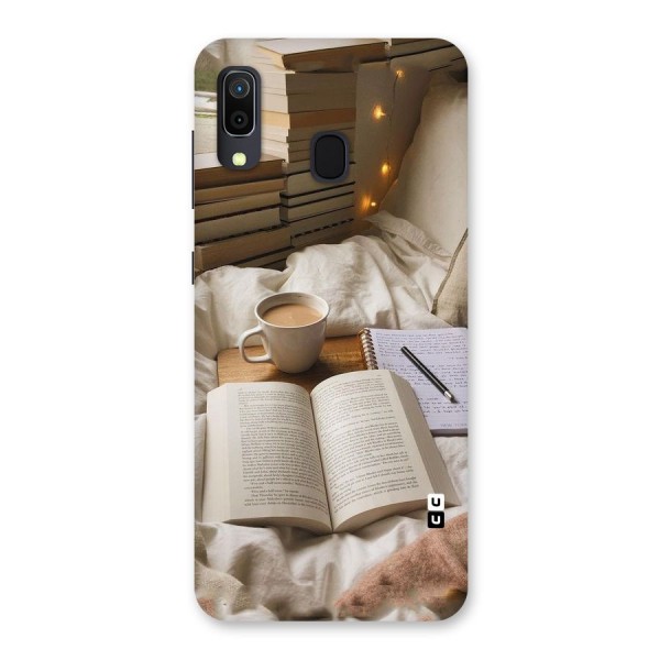 Coffee And Books Back Case for Galaxy A30