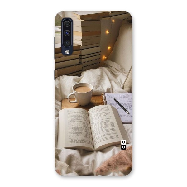 Coffee And Books Back Case for Galaxy A50