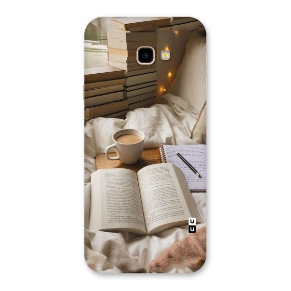 Coffee And Books Back Case for Galaxy J4 Plus