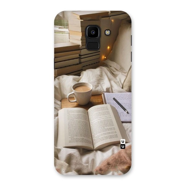 Coffee And Books Back Case for Galaxy J6