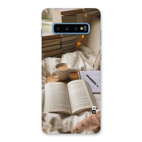 Coffee And Books Back Case for Galaxy S10 Plus