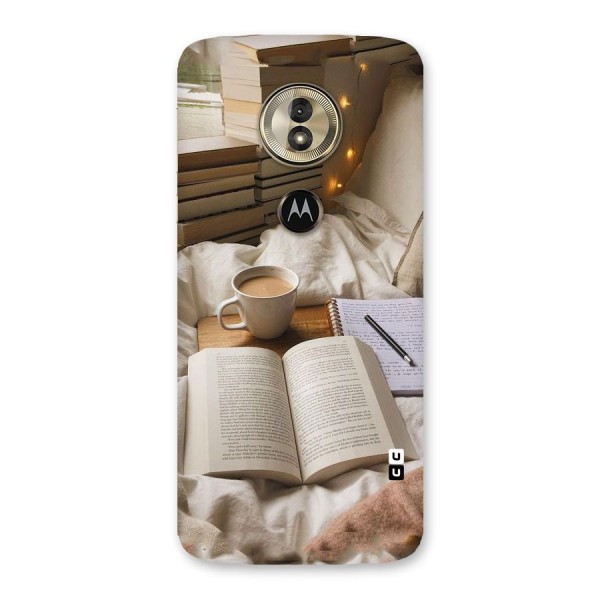 Coffee And Books Back Case for Moto G6 Play
