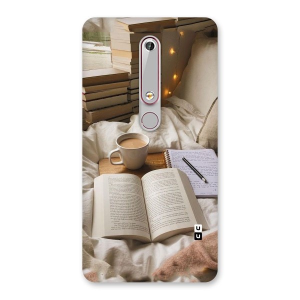 Coffee And Books Back Case for Nokia 6.1