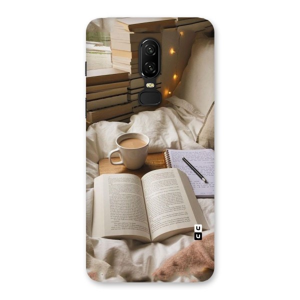 Coffee And Books Back Case for OnePlus 6