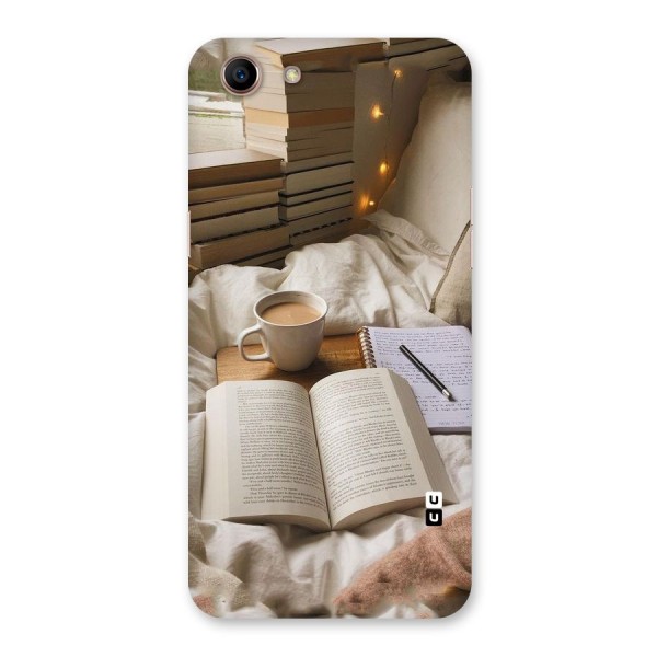 Coffee And Books Back Case for Oppo A83 (2018)