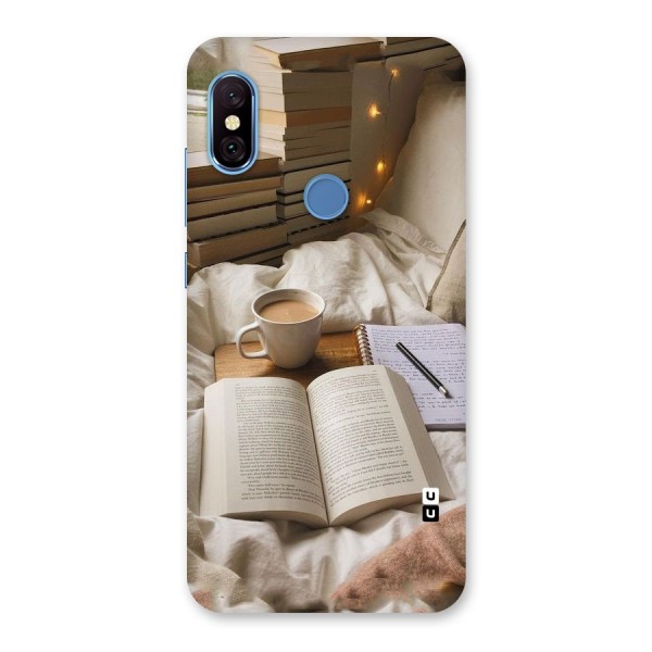 Coffee And Books Back Case for Redmi Note 6 Pro