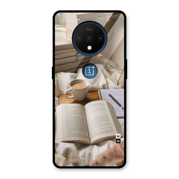 Coffee And Books Glass Back Case for OnePlus 7T