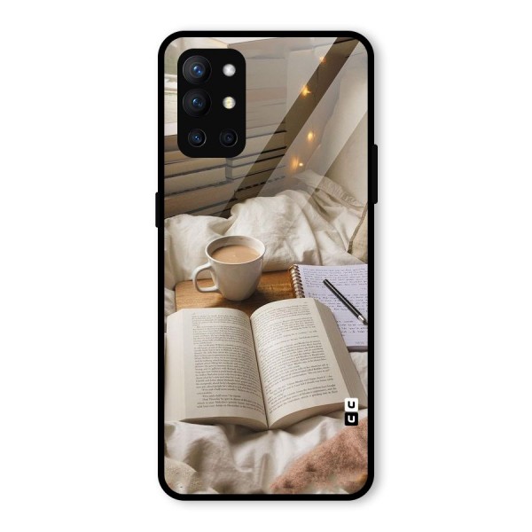 Coffee And Books Glass Back Case for OnePlus 9R