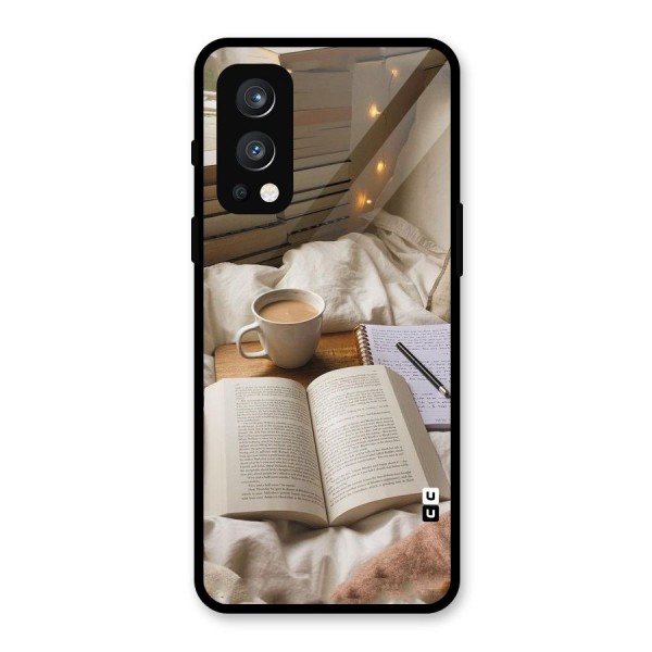 Coffee And Books Glass Back Case for OnePlus Nord 2 5G