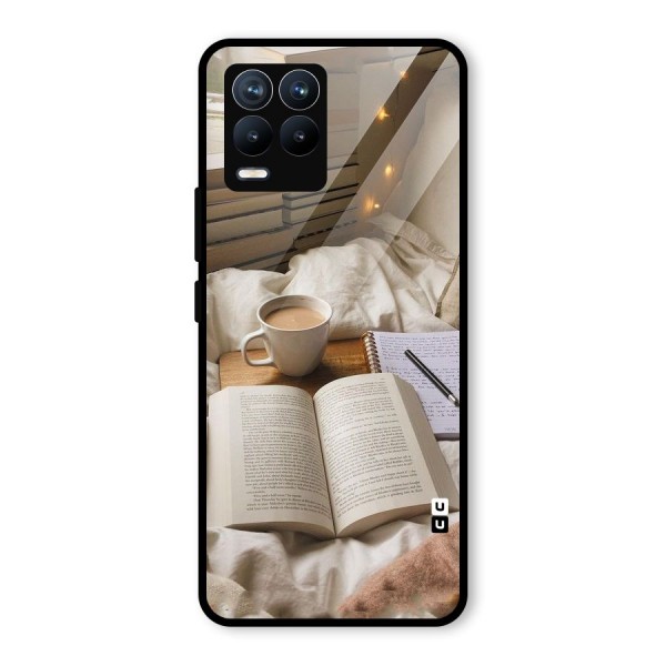 Coffee And Books Glass Back Case for Realme 8
