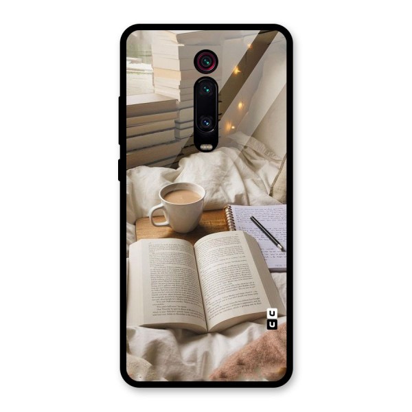 Coffee And Books Glass Back Case for Redmi K20 Pro