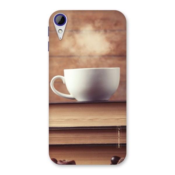 Coffee And Bookworm Back Case for Desire 830