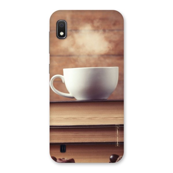Coffee And Bookworm Back Case for Galaxy A10