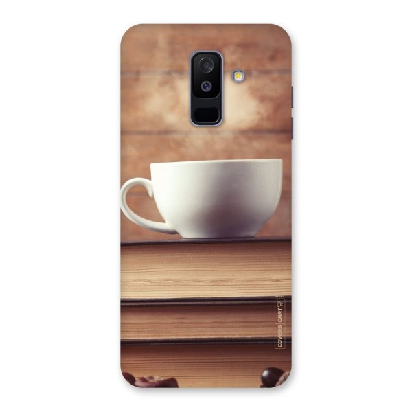 Coffee And Bookworm Back Case for Galaxy A6 Plus