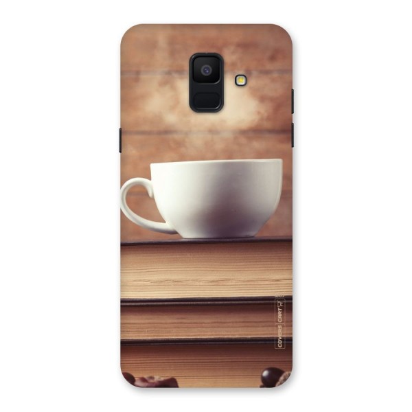 Coffee And Bookworm Back Case for Galaxy A6 (2018)