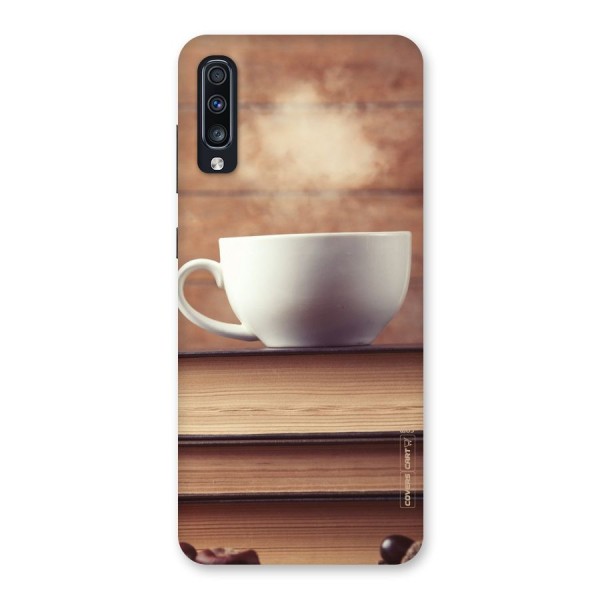 Coffee And Bookworm Back Case for Galaxy A70