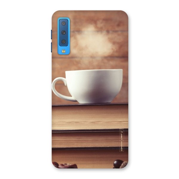 Coffee And Bookworm Back Case for Galaxy A7 (2018)