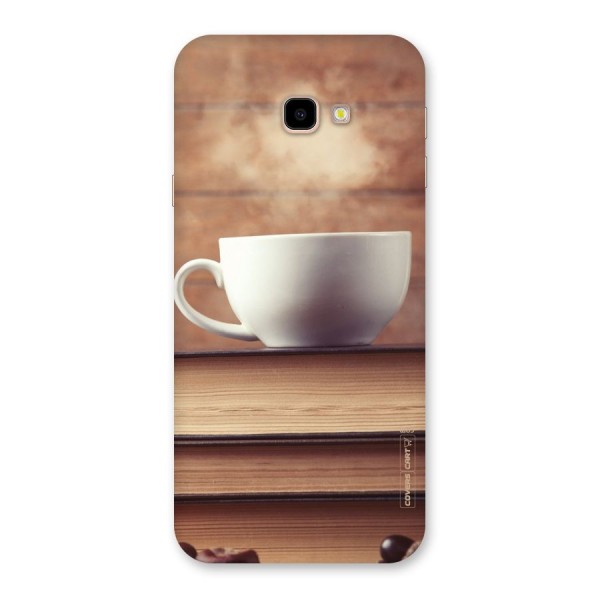 Coffee And Bookworm Back Case for Galaxy J4 Plus