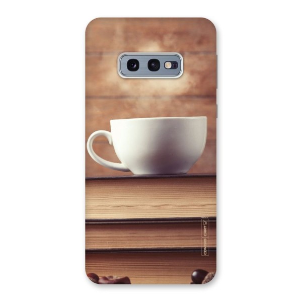 Coffee And Bookworm Back Case for Galaxy S10e