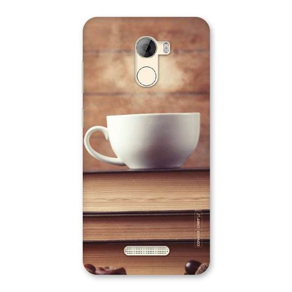 Coffee And Bookworm Back Case for Gionee A1 LIte