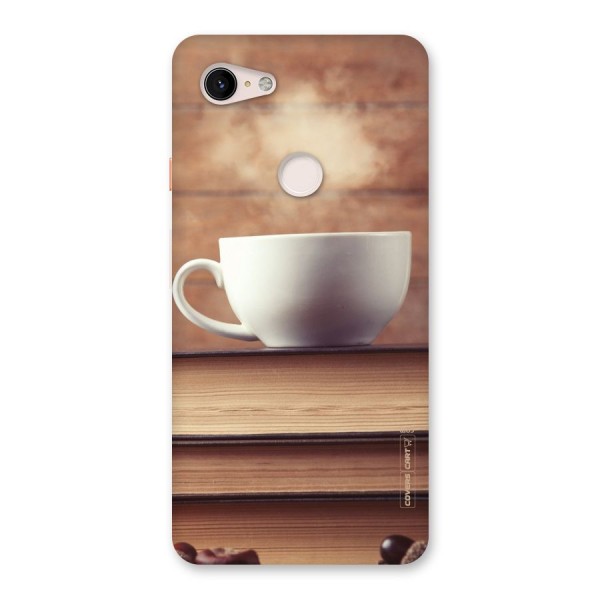 Coffee And Bookworm Back Case for Google Pixel 3 XL