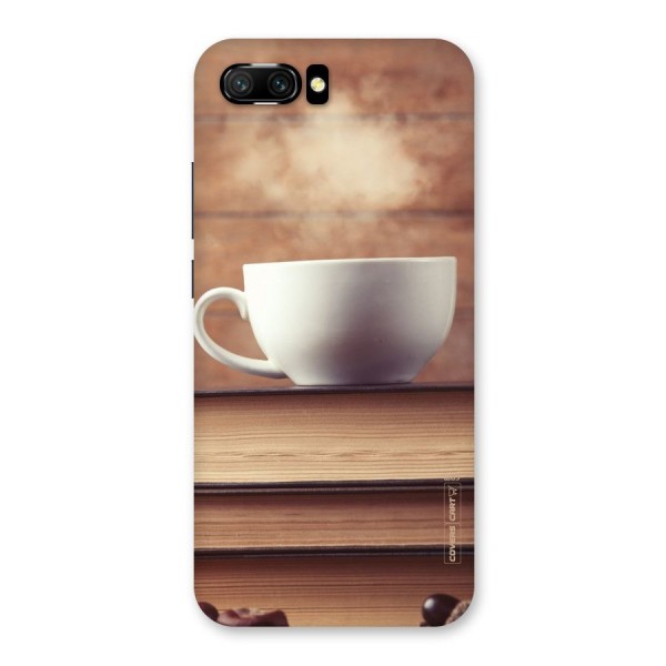 Coffee And Bookworm Back Case for Honor 10
