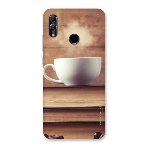 Coffee And Bookworm Back Case for Honor 10 Lite