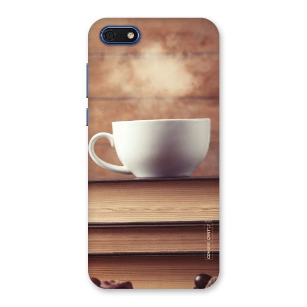 Coffee And Bookworm Back Case for Honor 7s