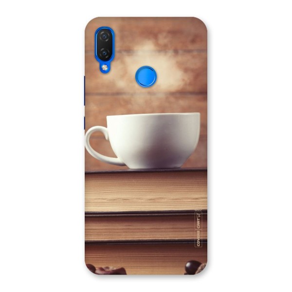 Coffee And Bookworm Back Case for Huawei P Smart+