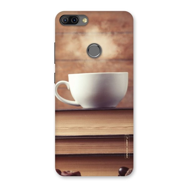 Coffee And Bookworm Back Case for Infinix Hot 6 Pro