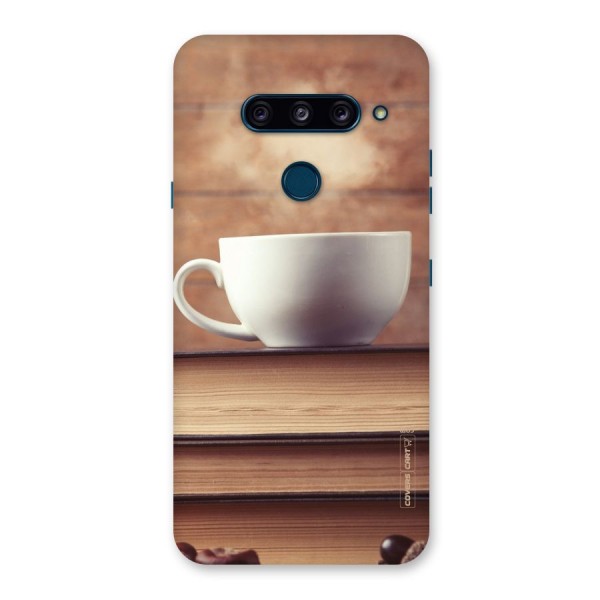 Coffee And Bookworm Back Case for LG  V40 ThinQ