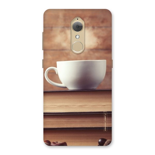 Coffee And Bookworm Back Case for Lenovo K8
