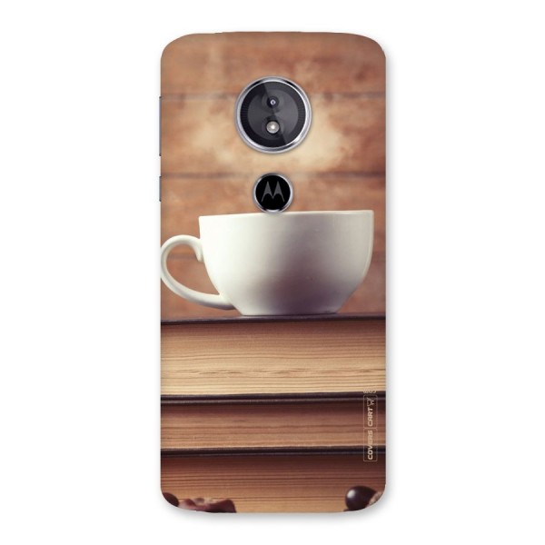 Coffee And Bookworm Back Case for Moto E5