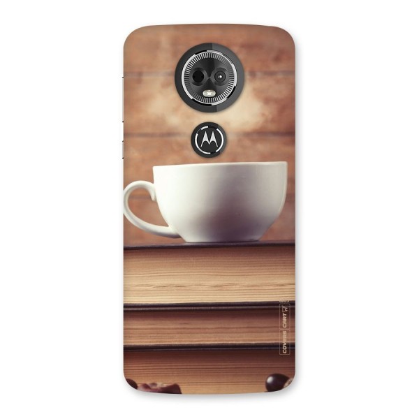 Coffee And Bookworm Back Case for Moto E5 Plus