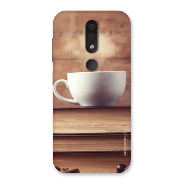 Coffee And Bookworm Back Case for Nokia 4.2