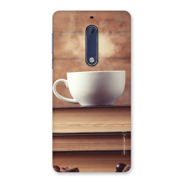 Coffee And Bookworm Back Case for Nokia 5