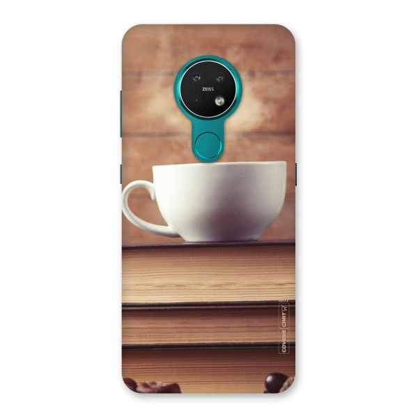 Coffee And Bookworm Back Case for Nokia 7.2
