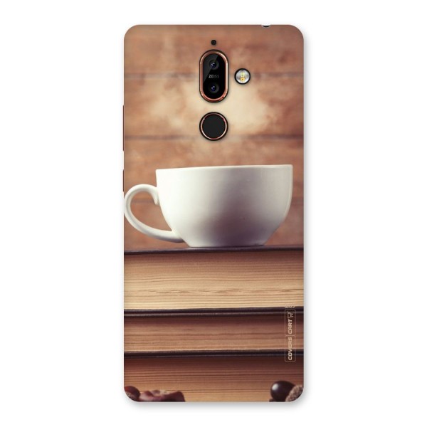 Coffee And Bookworm Back Case for Nokia 7 Plus
