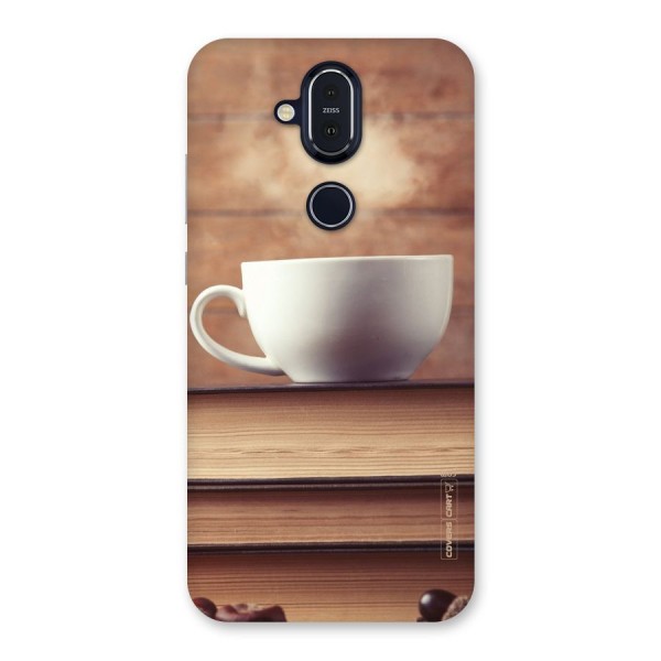 Coffee And Bookworm Back Case for Nokia 8.1
