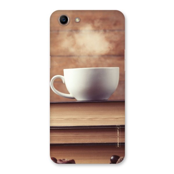 Coffee And Bookworm Back Case for Oppo A83 (2018)