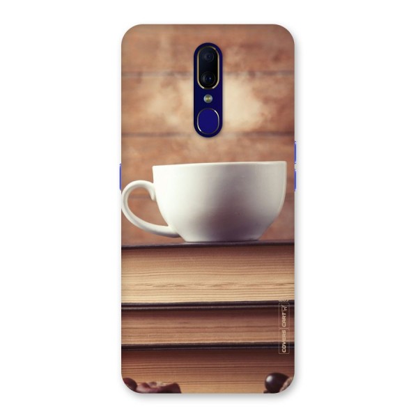 Coffee And Bookworm Back Case for Oppo F11