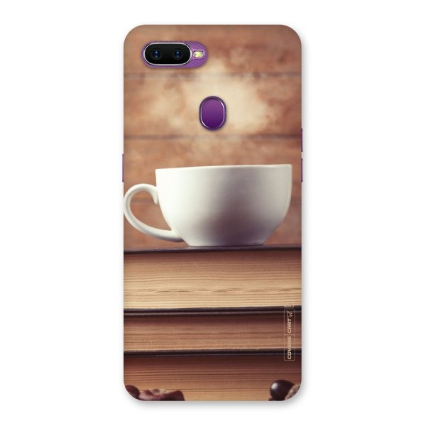 Coffee And Bookworm Back Case for Oppo F9
