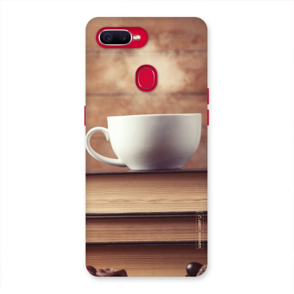 Coffee And Bookworm Back Case for Oppo F9 Pro