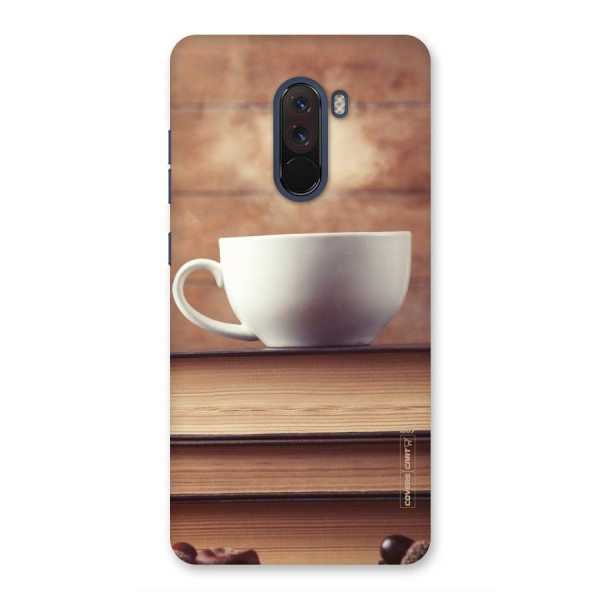 Coffee And Bookworm Back Case for Poco F1